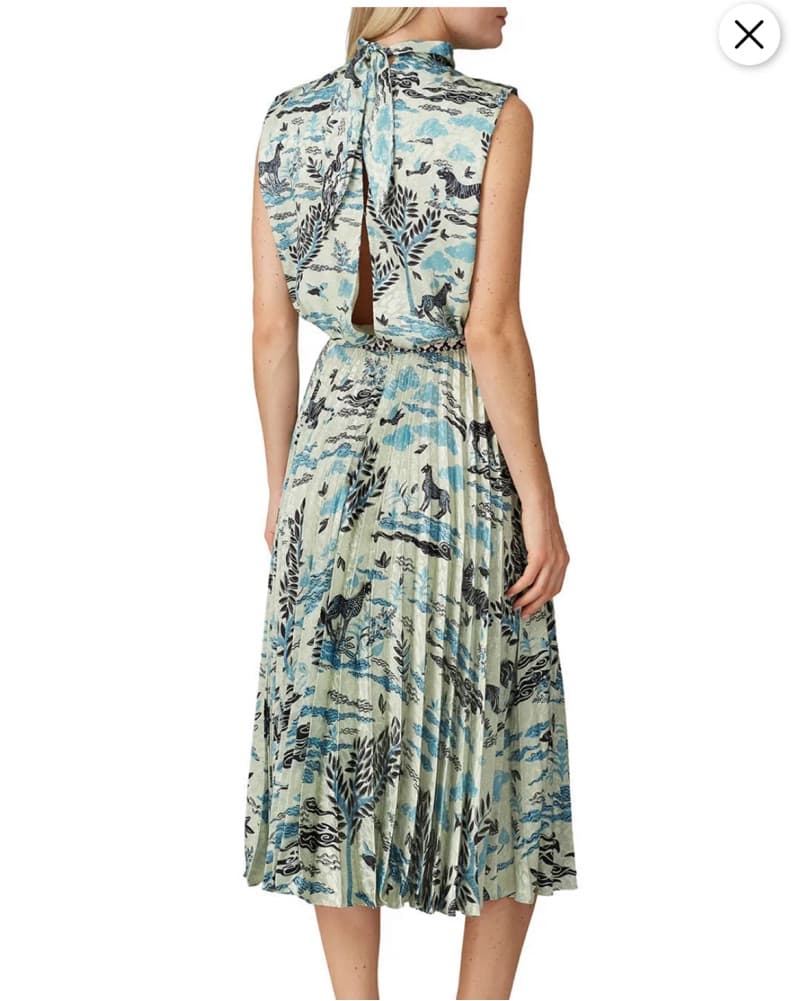 Saloni Silk Dress - Image 2