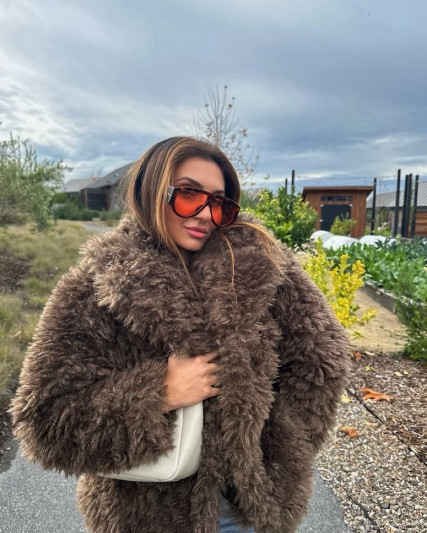 Brown Teddy Jacket  - Image 3