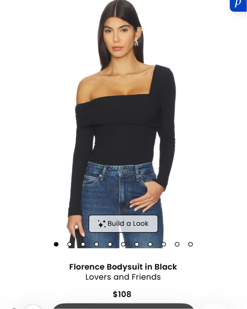 Chic One-Shoulder Bodysuit - Image 3