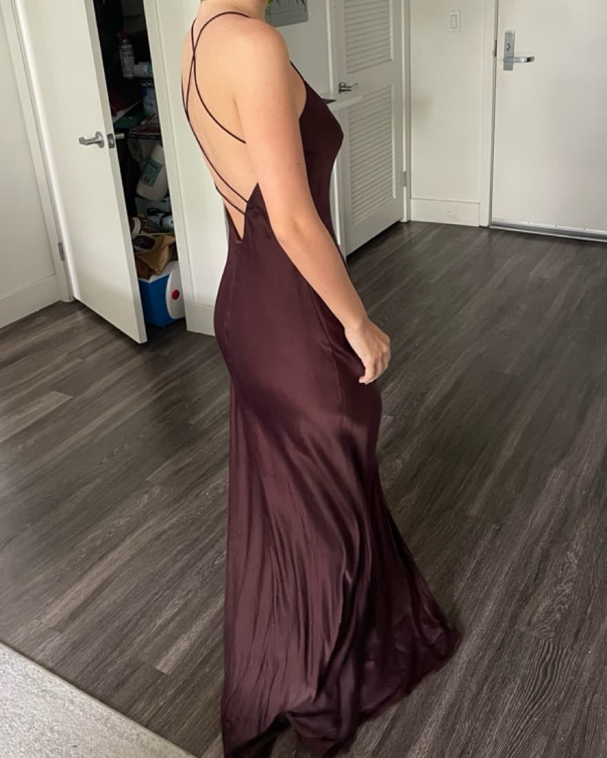 The Sei Strappy Bias Gown - Image 4