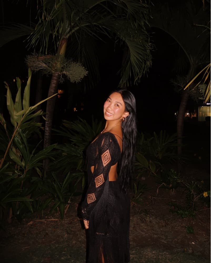  Love & Lemons Black Fringe Dress  - Image 4