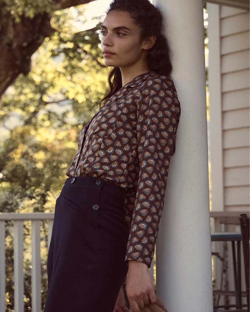 Doen Floral Print Blouse - Image 2