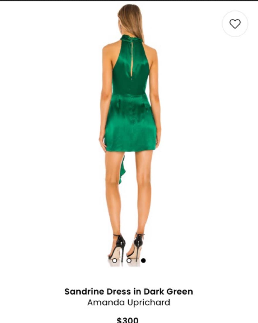 Green Amanda Uprichard Formal Dress - Image 2