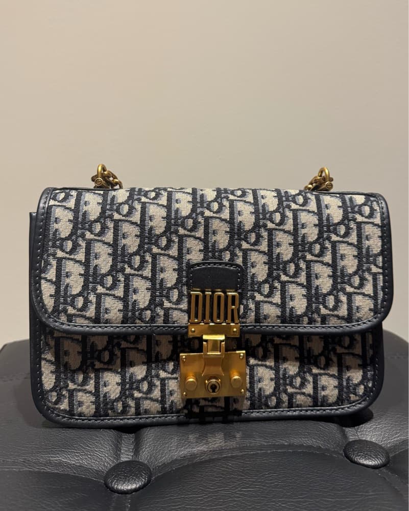 DIOR JACQUARD SHOULDER BAG - Image 1