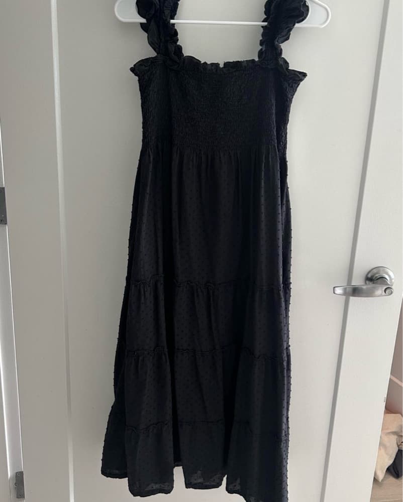 Hill House Black Nap Dress - Image 3