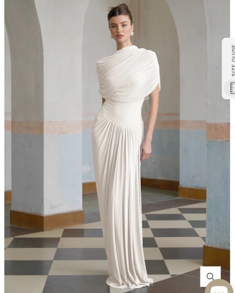 Miss Rosier Assymetrical Gown - Image 2