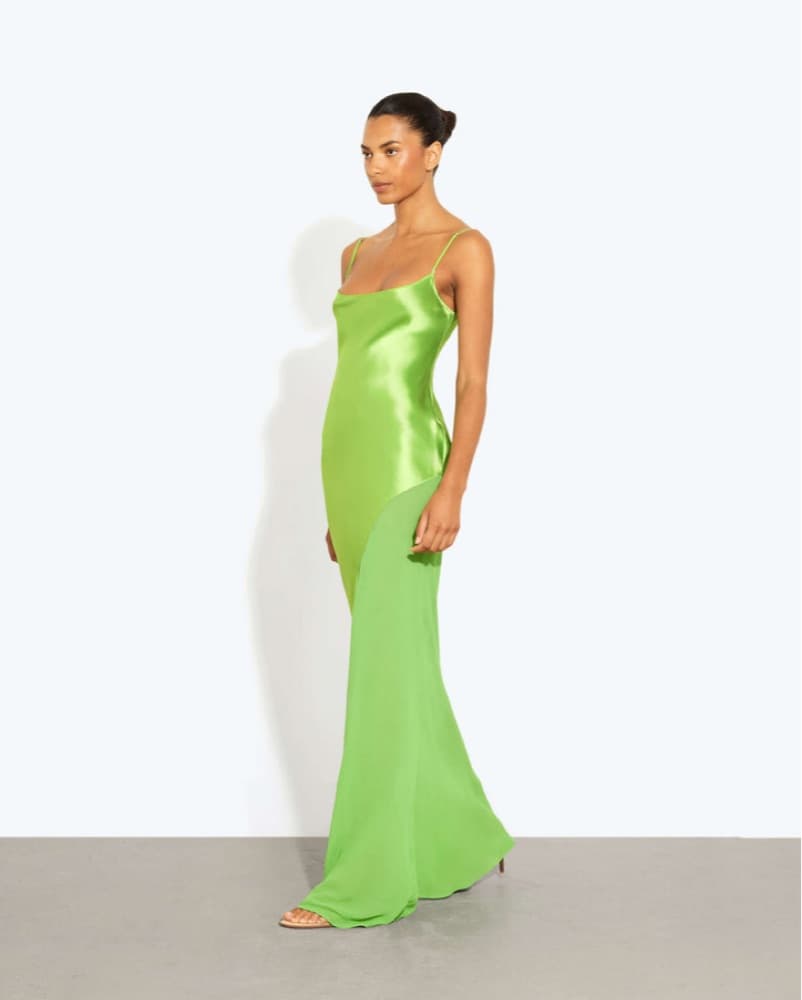 Rat and Boa Ruba Dress (Green) - Image 4