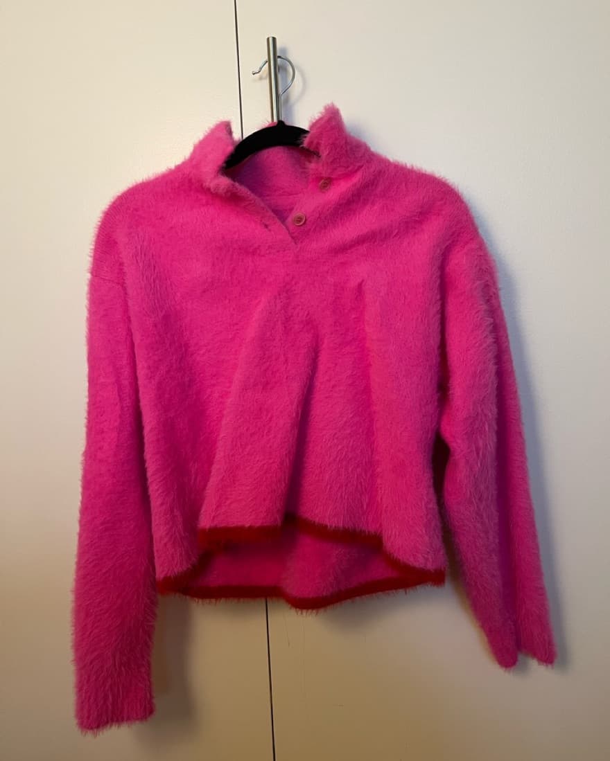 Jacquemus Pink Mohair Sweater  - Image 2