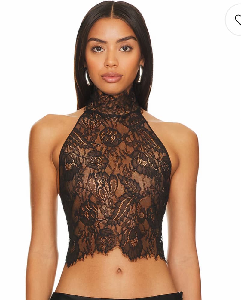 Retrofete Violet Top Black - Image 1