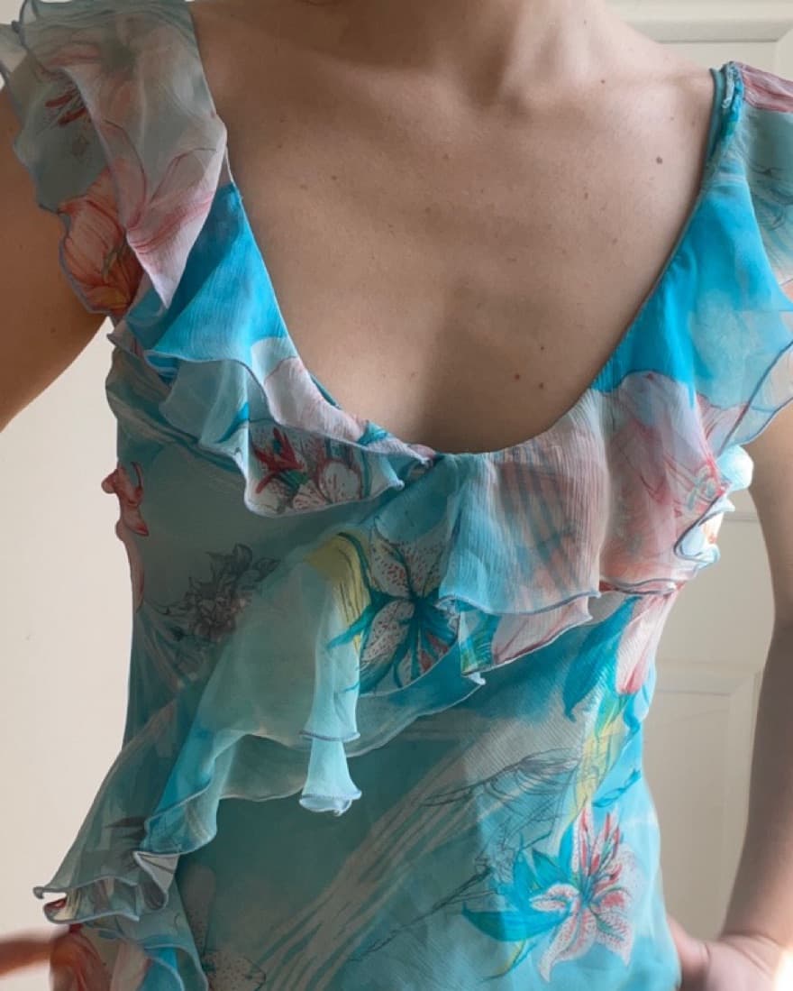 Amazing Vintage Blumarine  Floral dress - Image 3