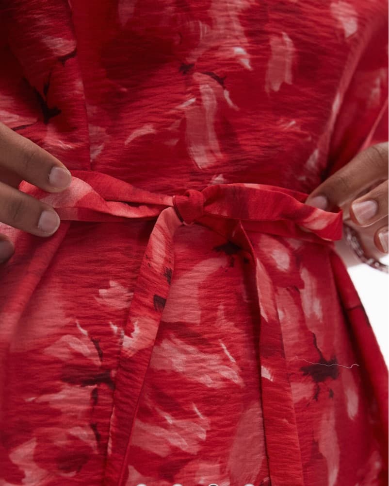 & Other Stories Puff Sleeve Dress - Image 4