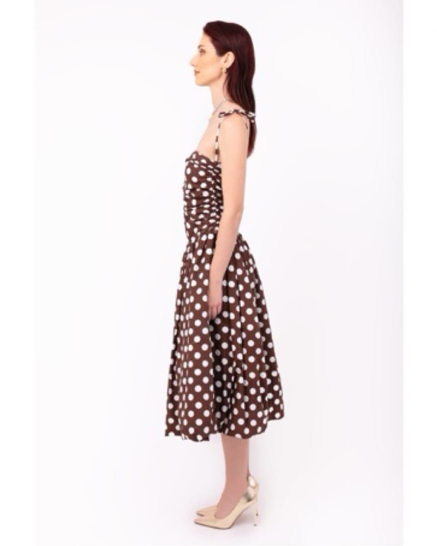 Polka Dot Puffball Dress - Image 3