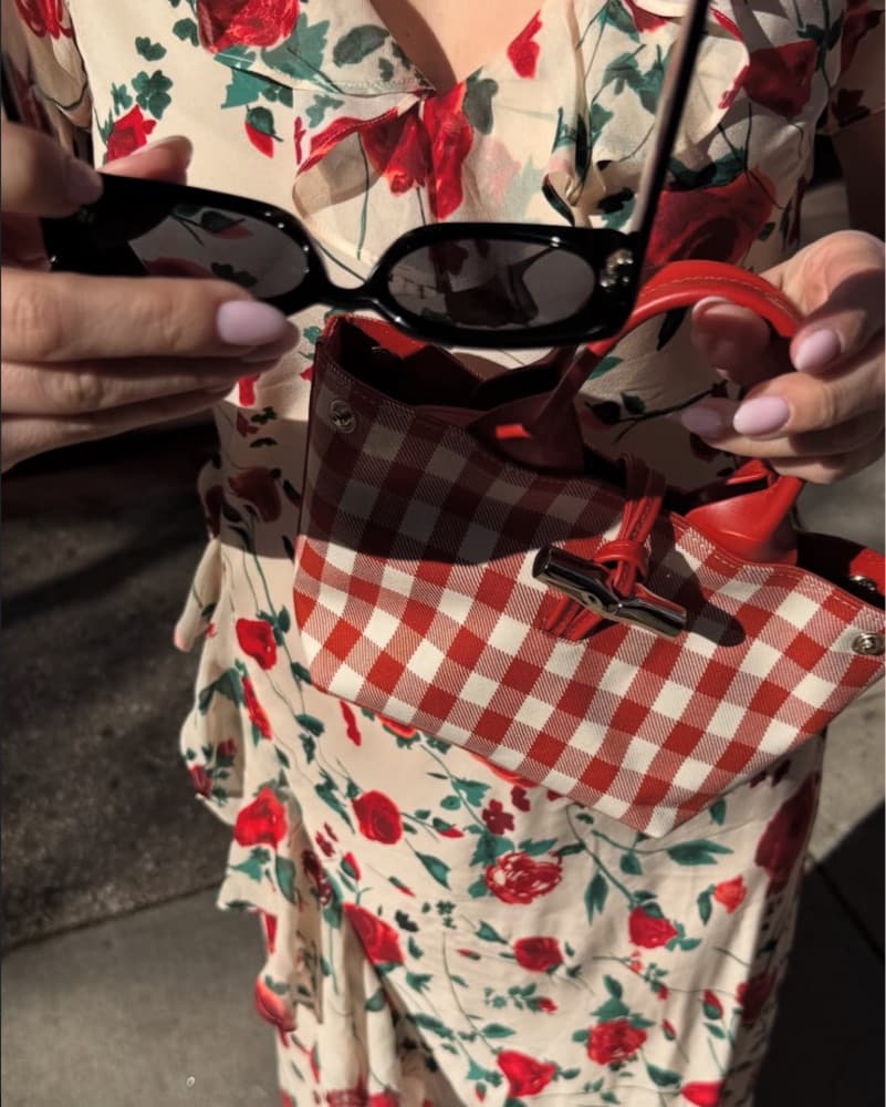 Floral Midi Dress - Image 3