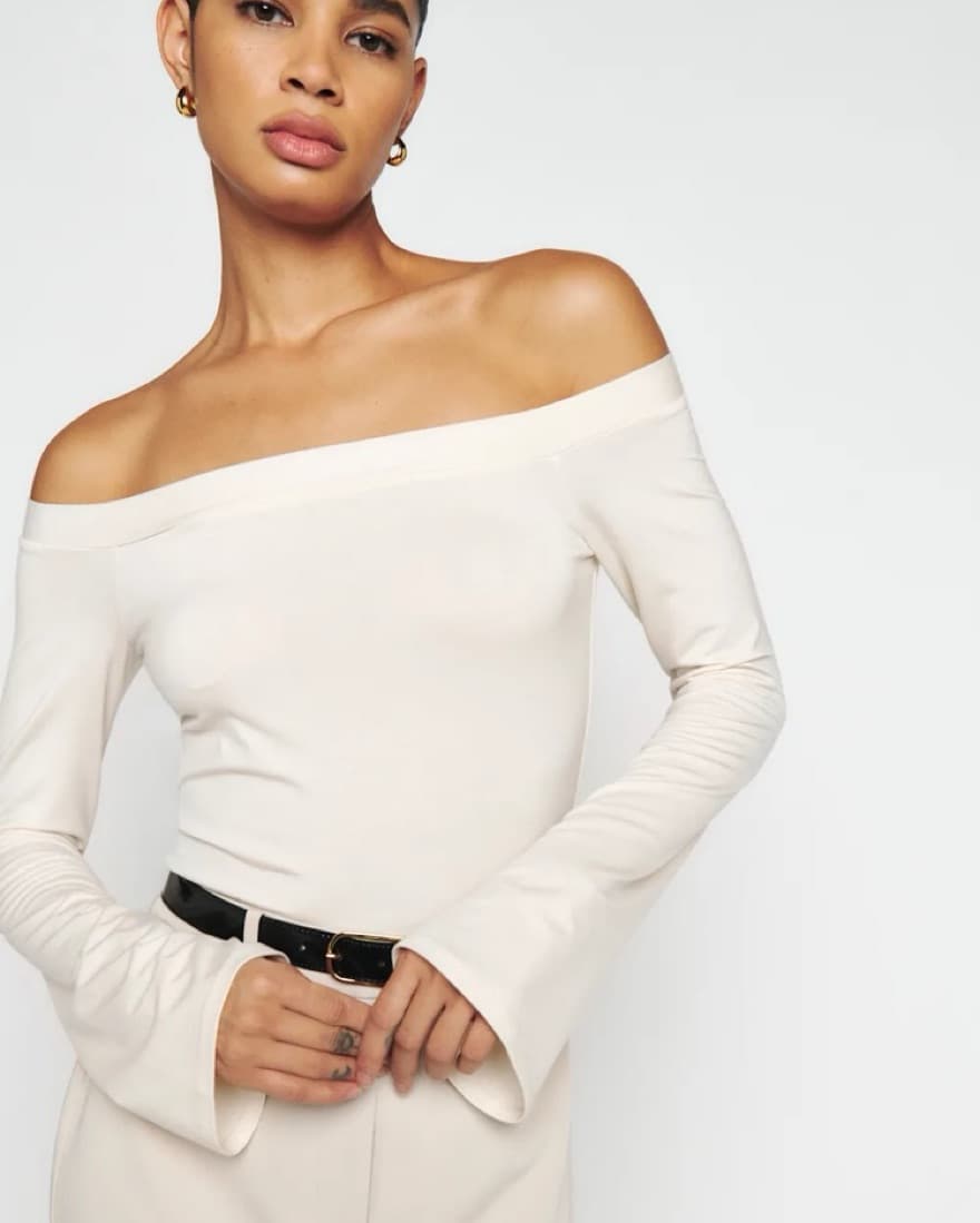 Reformation Radley Knit Top - Image 2