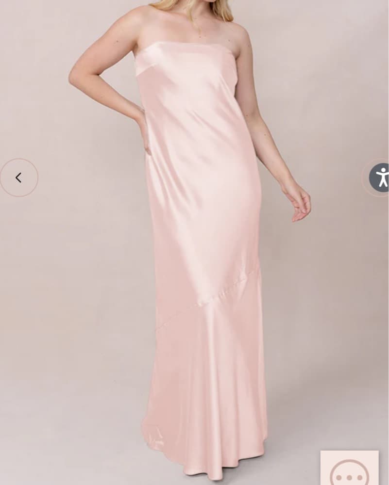 Revelry Formal Dress In Blush - Image 5
