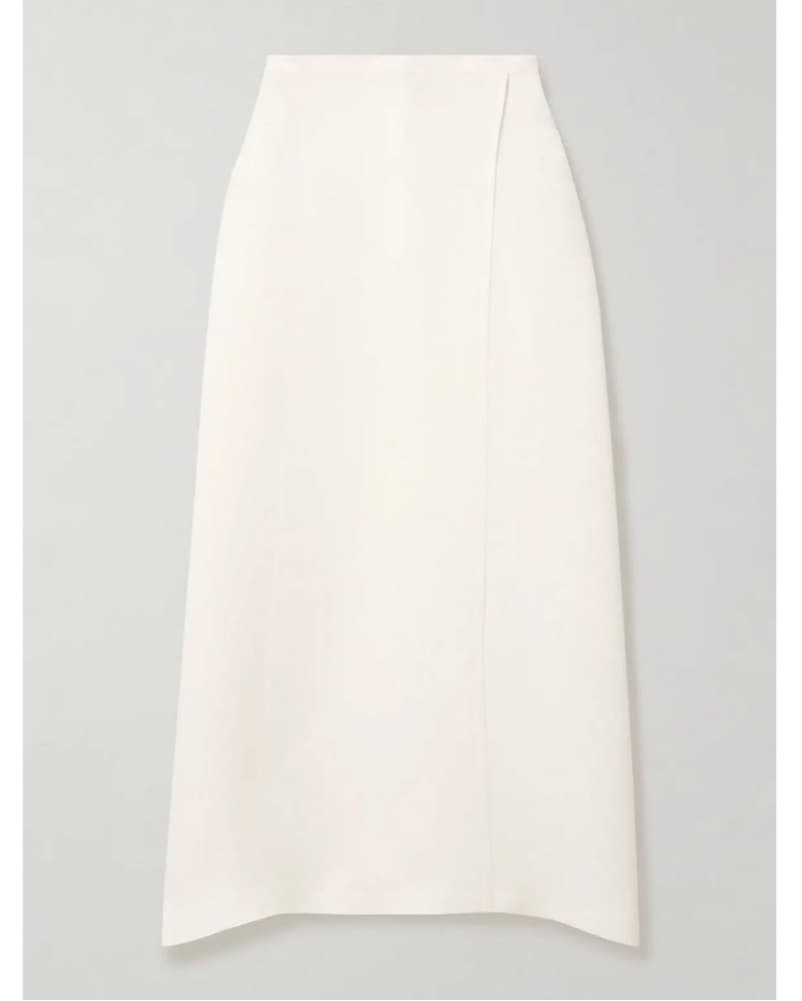 Khaite Silk Organza Structeted Skirt - Image 2