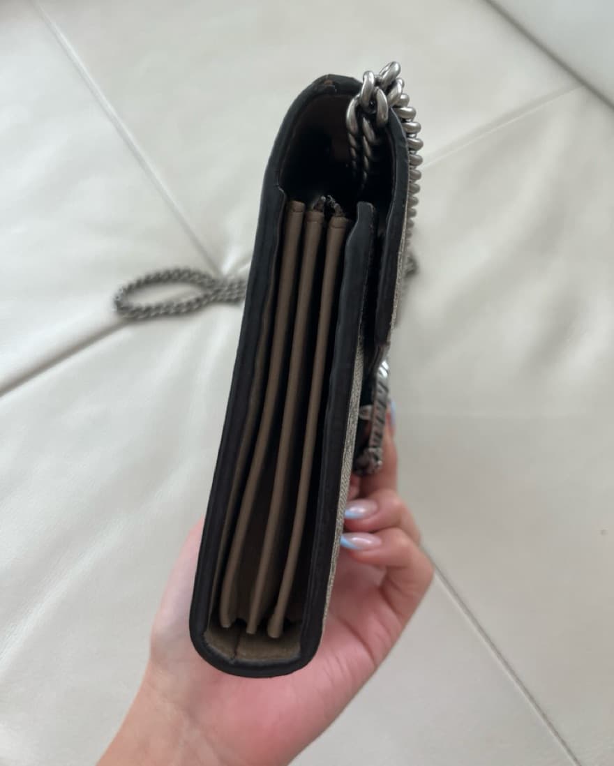 Gucci Dyonisus GG Supreme Chain Wallet - Image 1