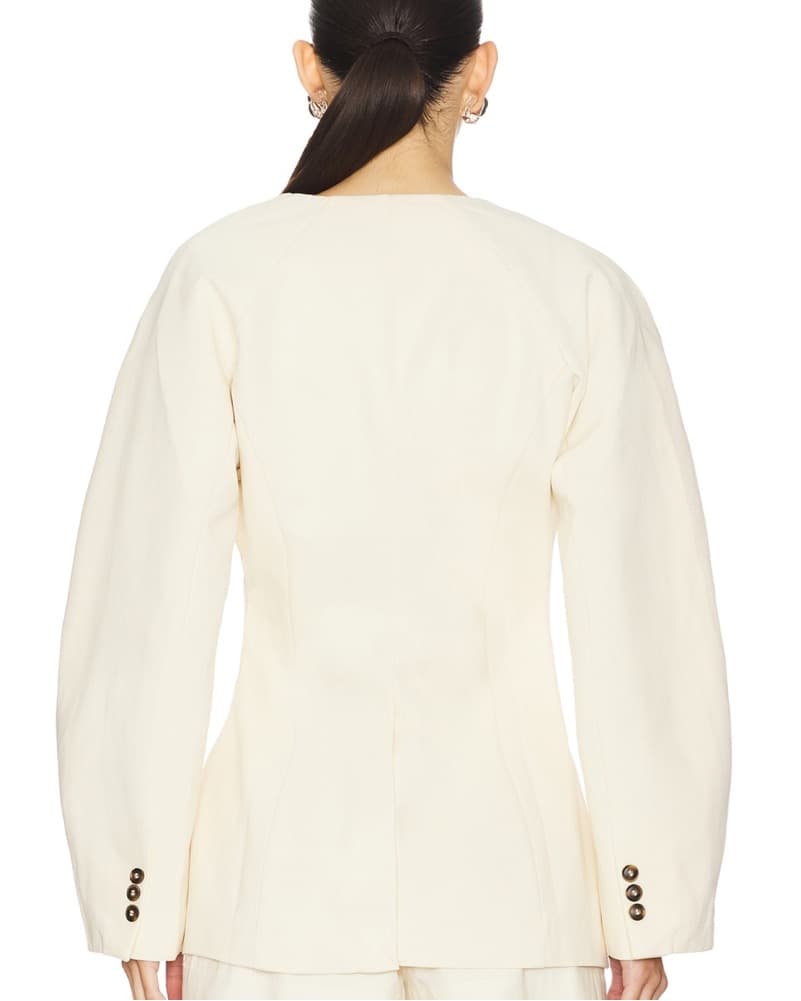 Kelli Jacket in Ivory - Image 2