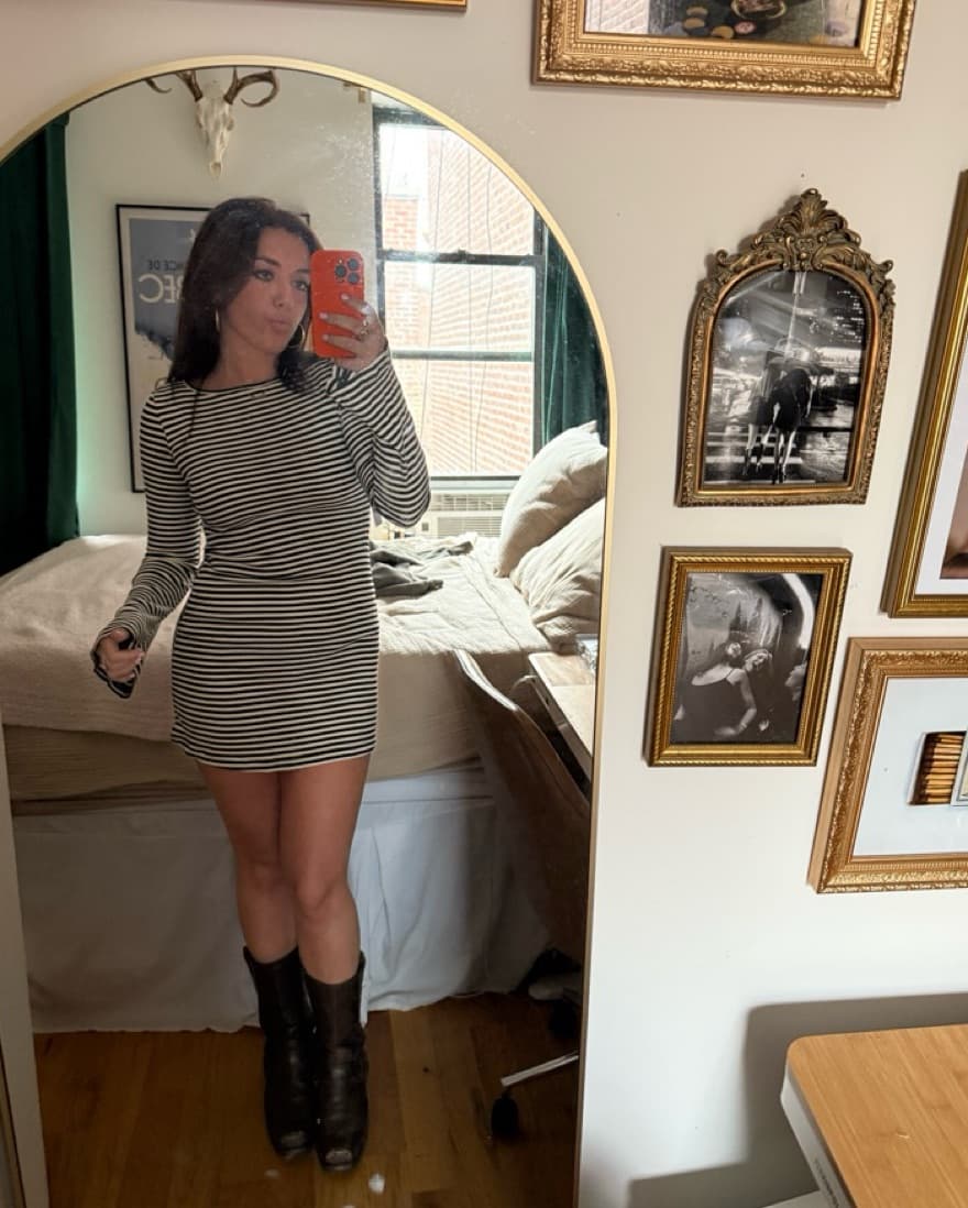 Striped Dress - Image 1