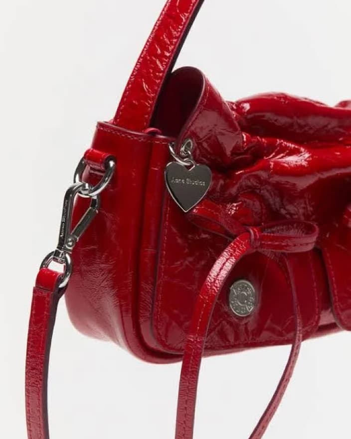 Acne Studios Red Micro Bag - Image 1