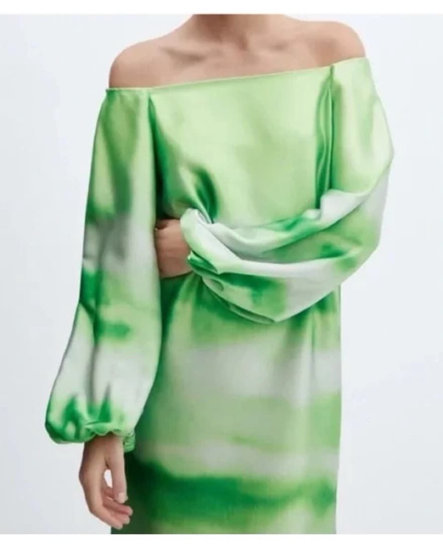 Mango Off The Shoulder Dress - Image 3