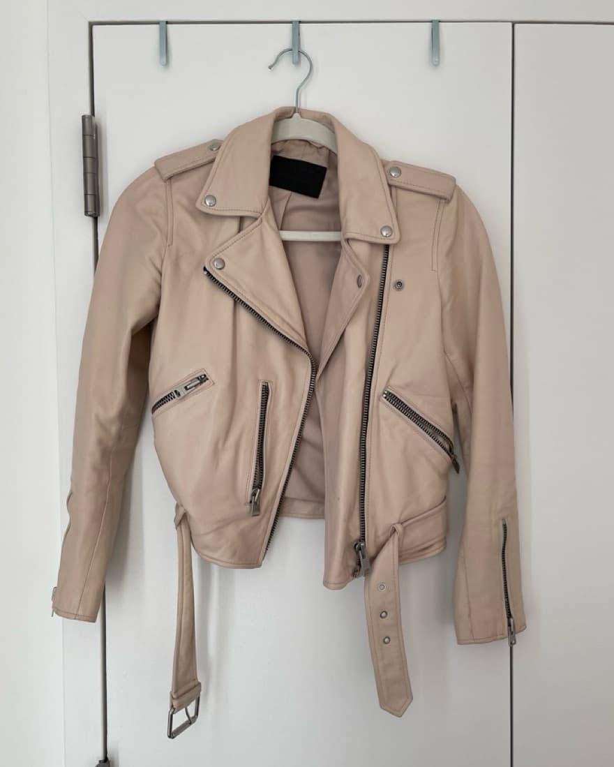 All Saints Leather Jacket  - Image 2