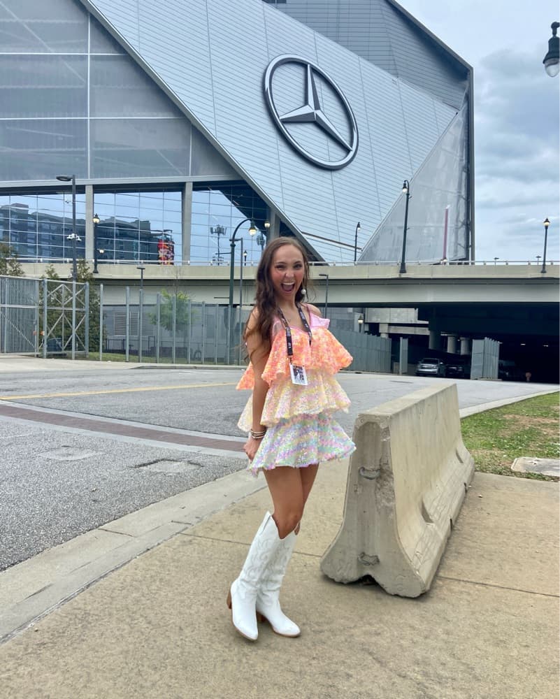 Sequin Buddy Love Colorful Dress - Image 2