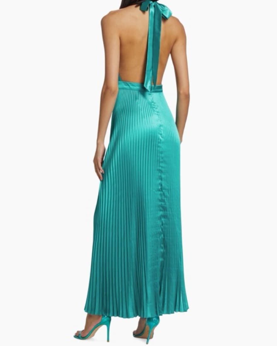 L’idee Teal Renaissance Gown - Image 4