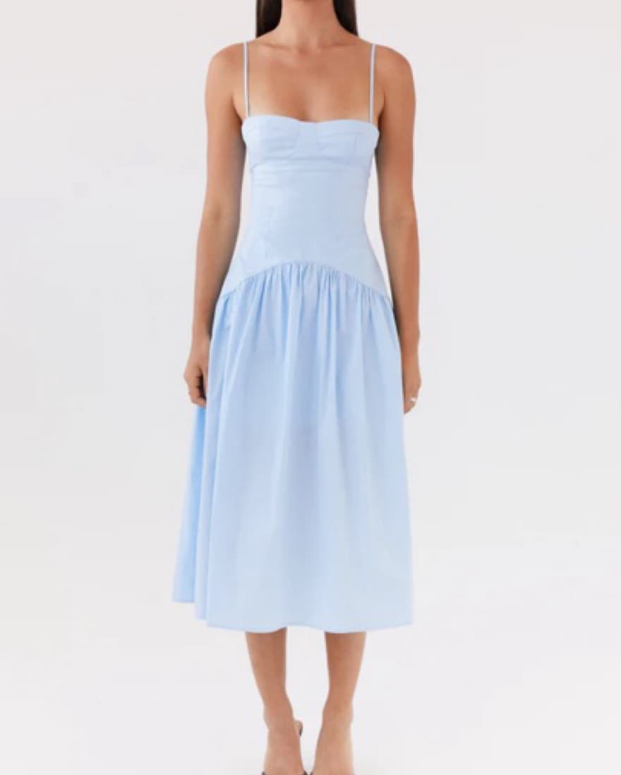 Blue Corset Dress - Image 1