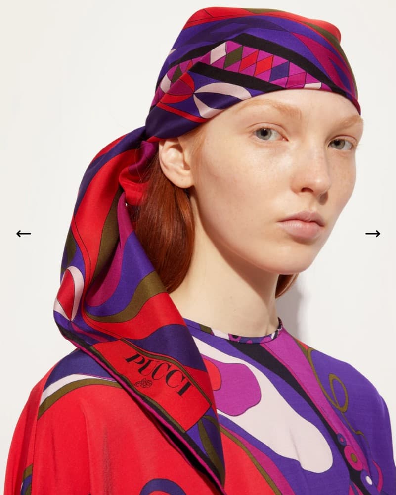 Pucci Silk Printed Scarf  - Image 4