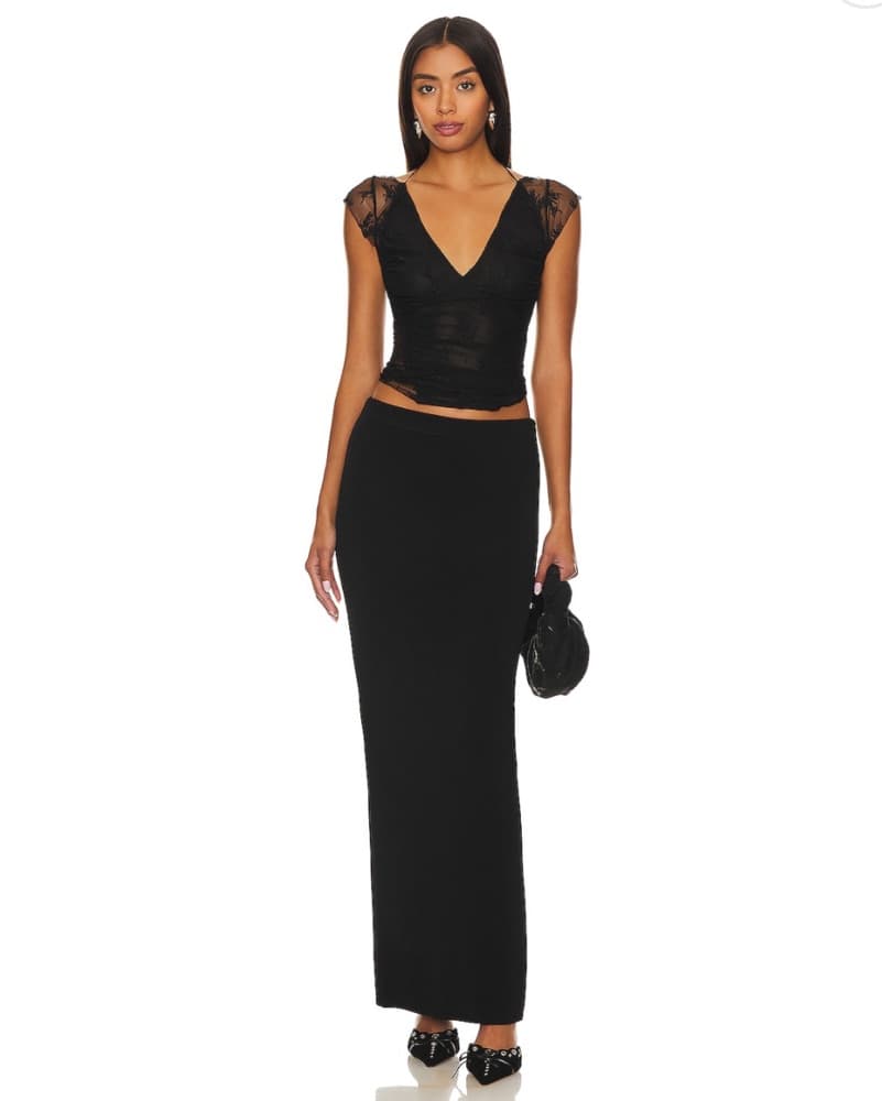 Elegant Lace Trim Top - Image 4