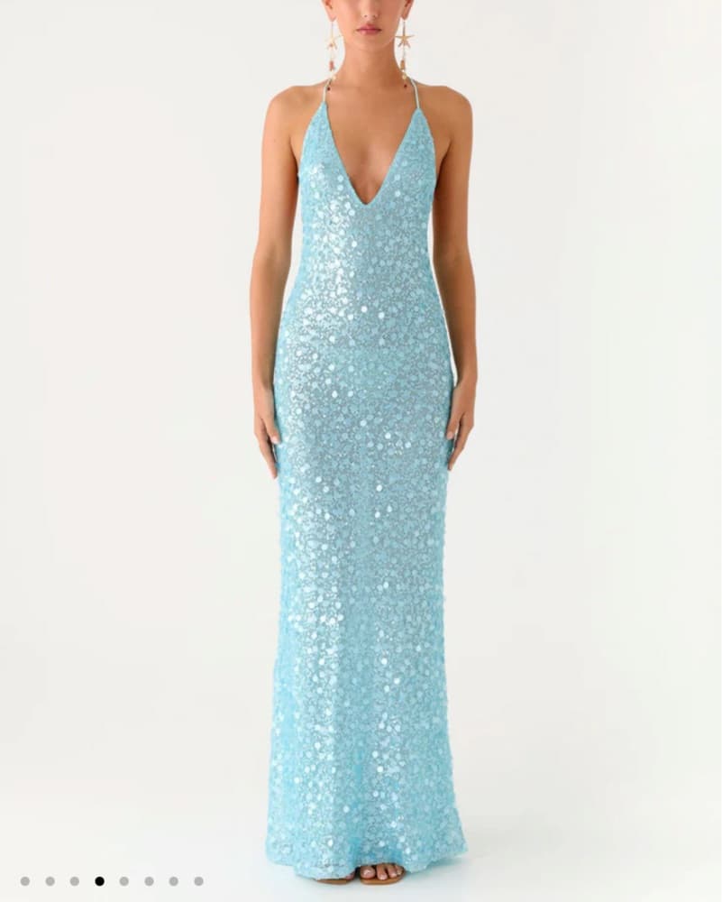 Peppermayo blue sequin dress  - Image 3