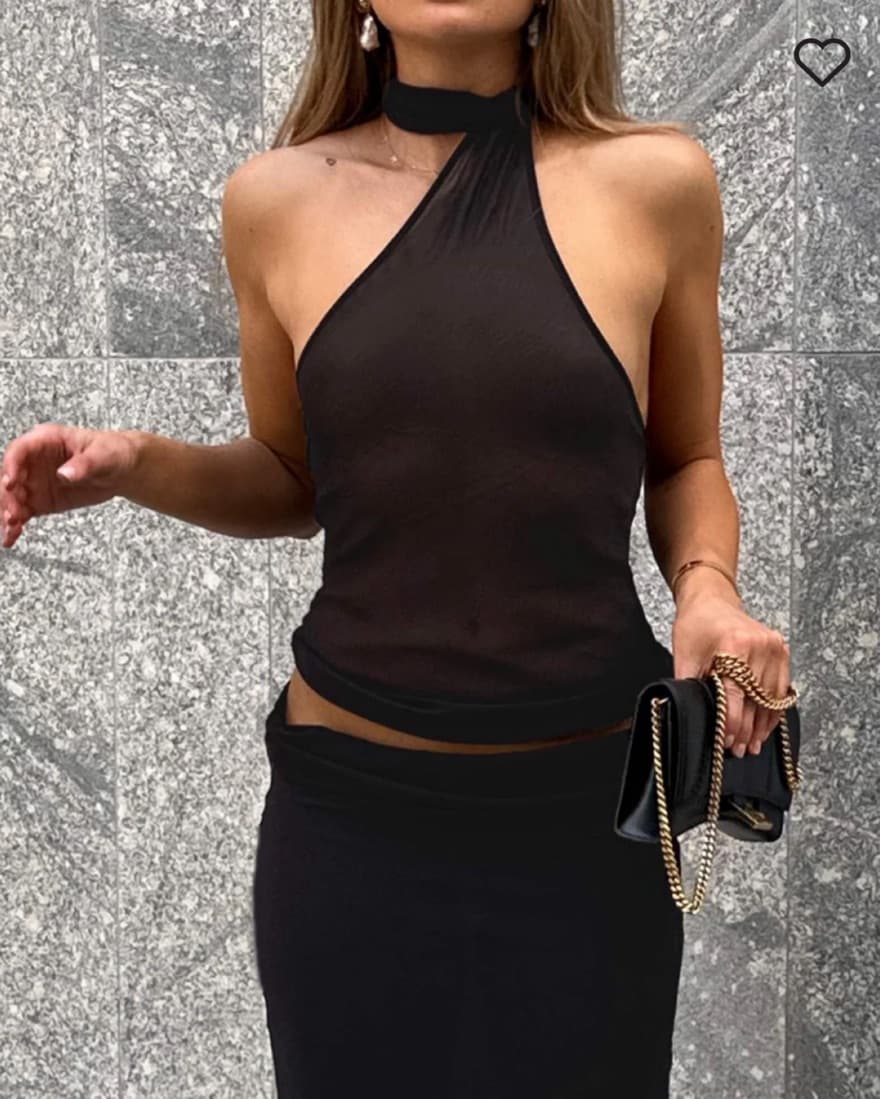 Lioness Sheer Tie Top  - Image 1