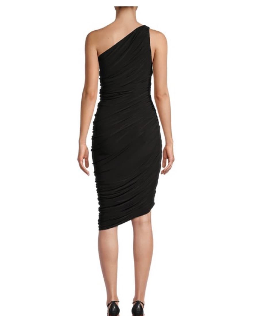 Norma Kamali One Shoulder Midi Dress - Image 2