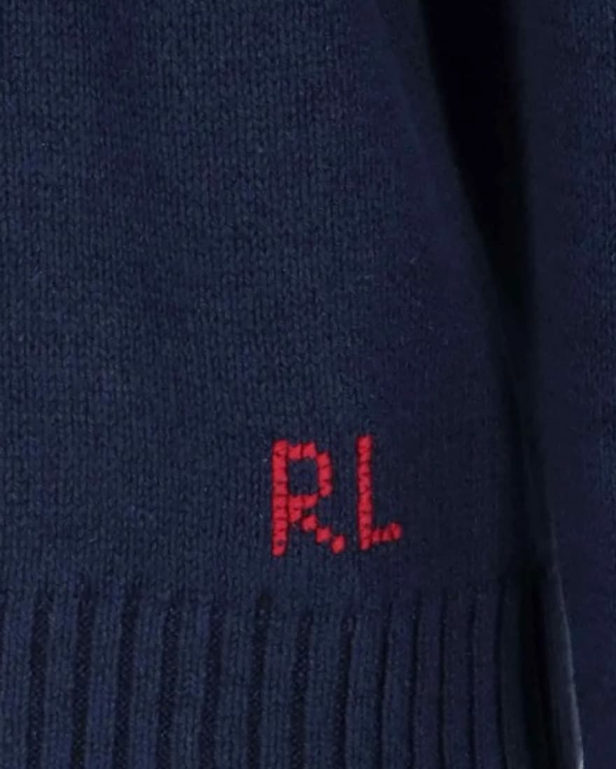Ralph Lauren Polo Bear With Flag Sweater - Image 3