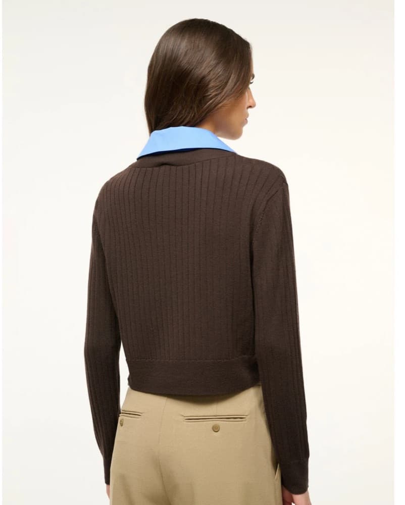 Staud wallace Collared Sweater - Image 2