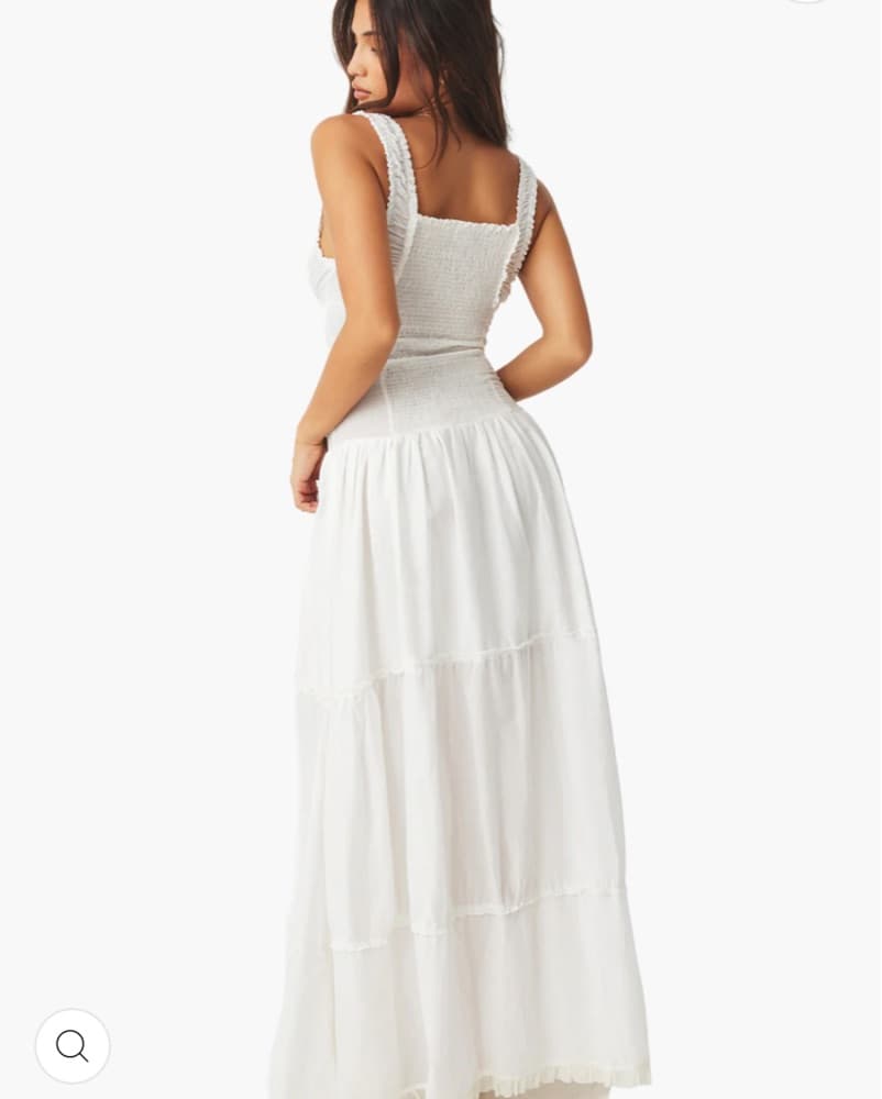 Frankies White Sun Dress - Image 2