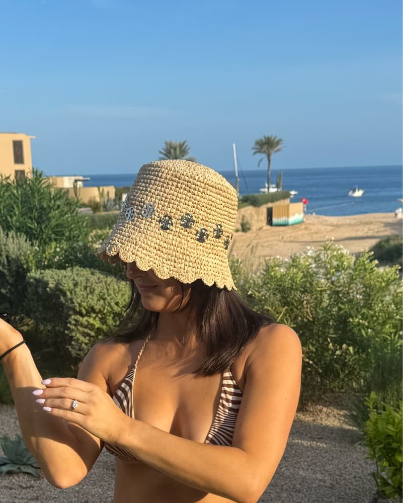 Paco Rabanne Straw Hat - Image 3