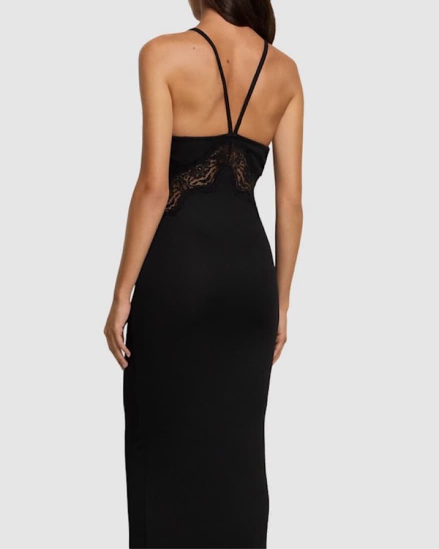 Christopher Esber Ribbed tech long dress - Image 2