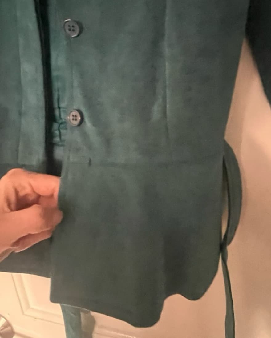 Vintage Suede Skirt Suit  - Image 3