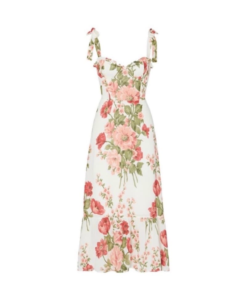 Reformation Nikita Etienne Floral Dress - Image 4