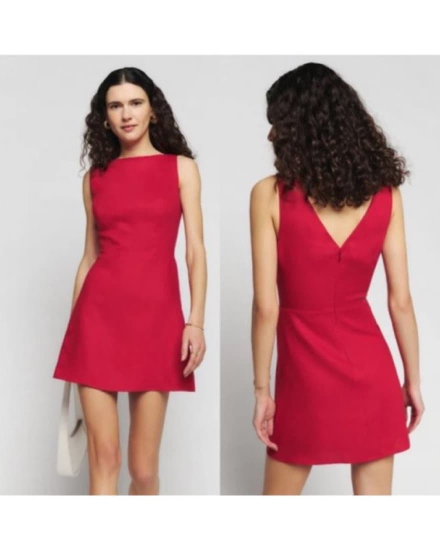 Reformation Zenni Minidress - Size 2 - Image 4