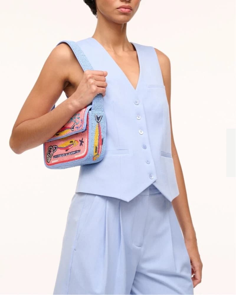 Staud Staudines Beaded Bag - Image 2