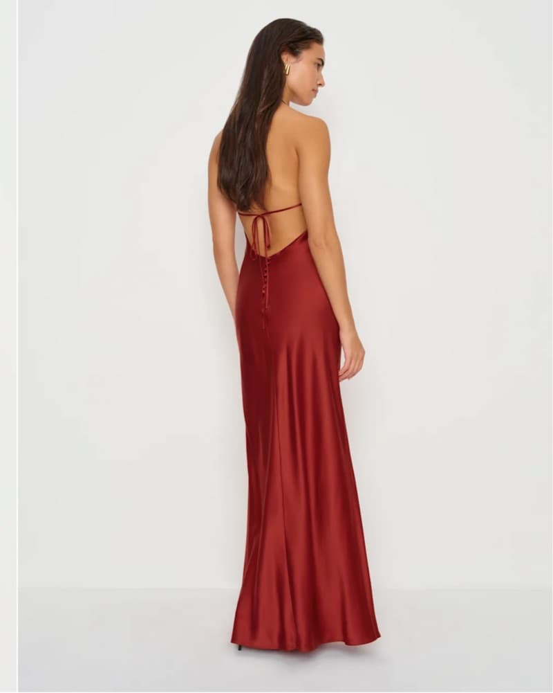 Reformation Jeany Silk Dress - Image 2