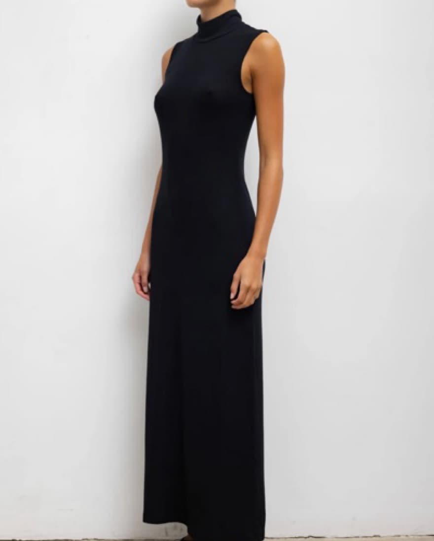 Turtleneck Maxi Dress - Image 3