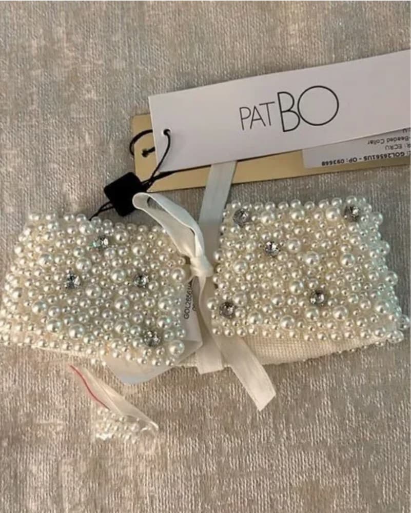 PatBo Crop Top With Detachable Collar - Image 3