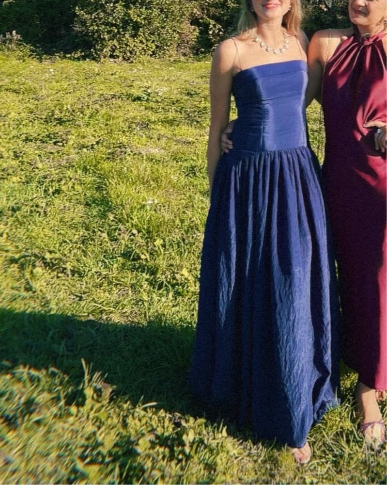 Lovers & Friends Laura Maxi Dress - Navy - Image 1