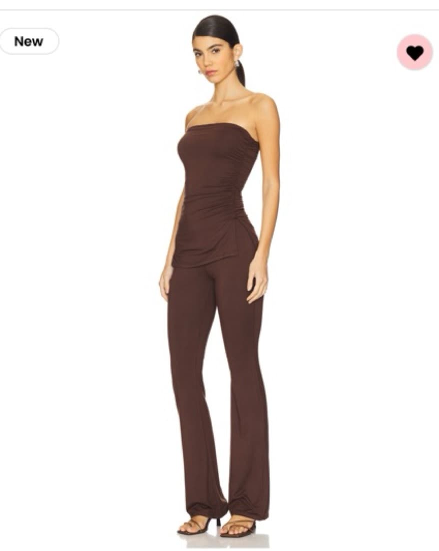 Annalise Pant Set In Brown - Image 2