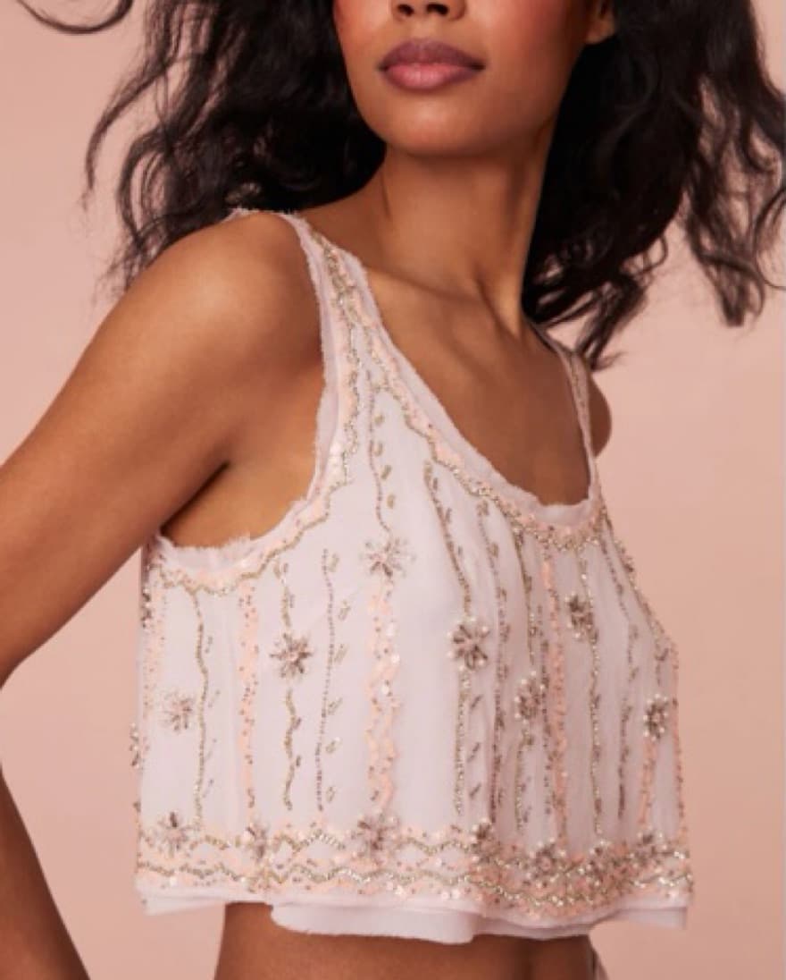 Ensor Embellished Crop Top - Image 2