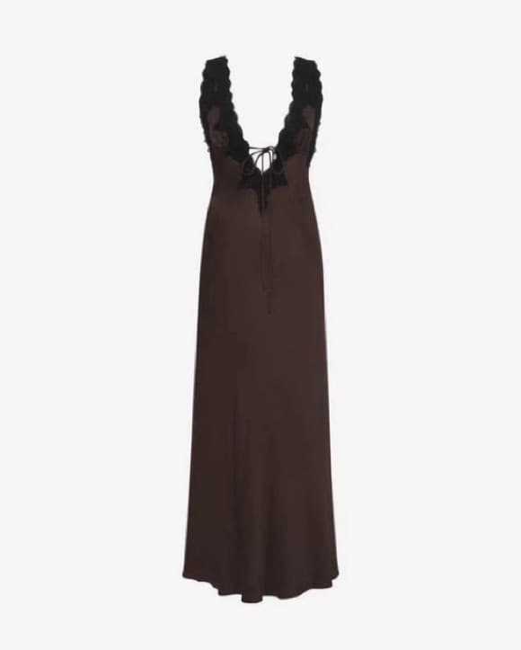 Rumored Venice Maxi Dress | Espresso - Image 5